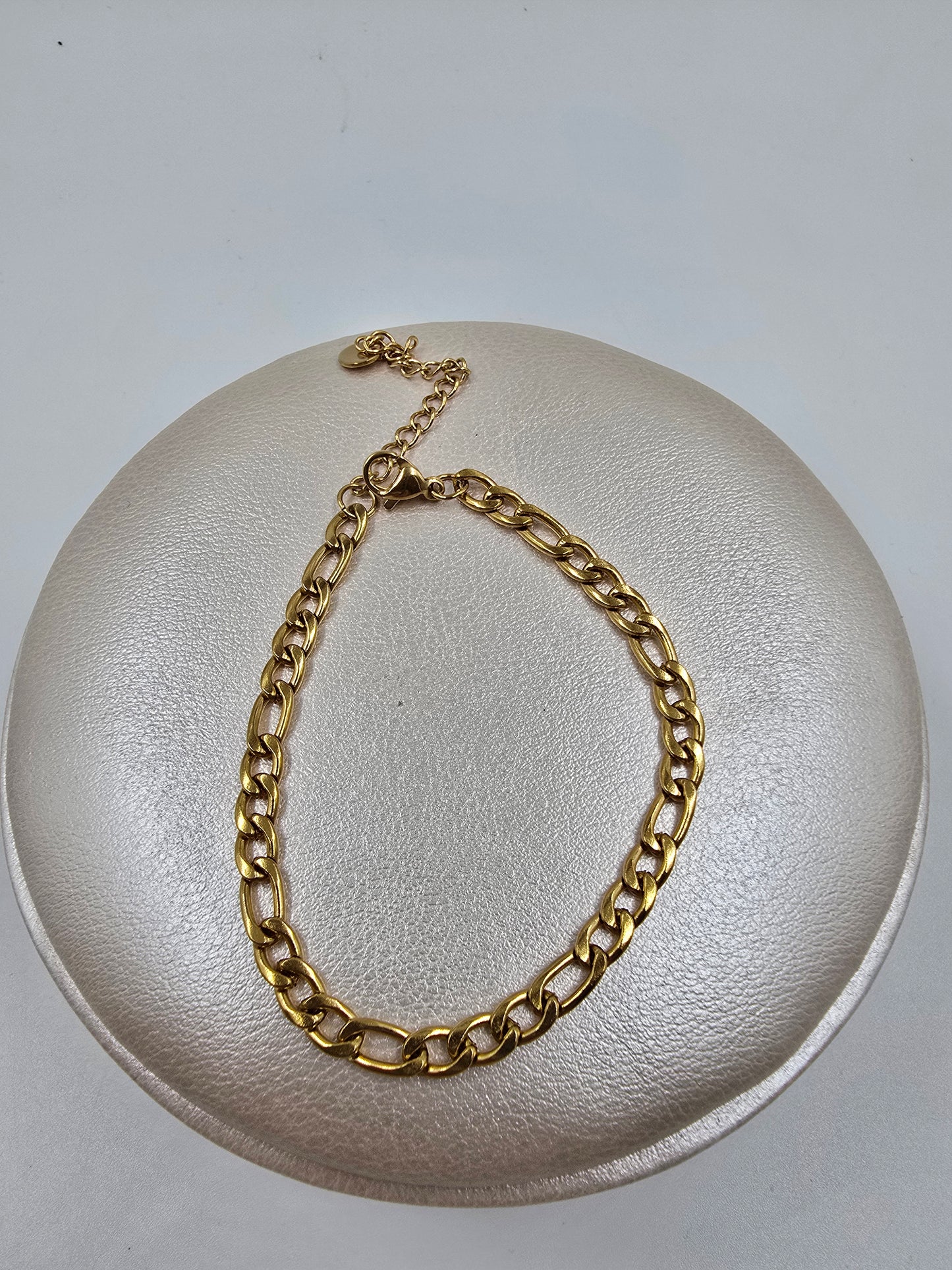 N - Stainless Steel Classic Chain Bracelet