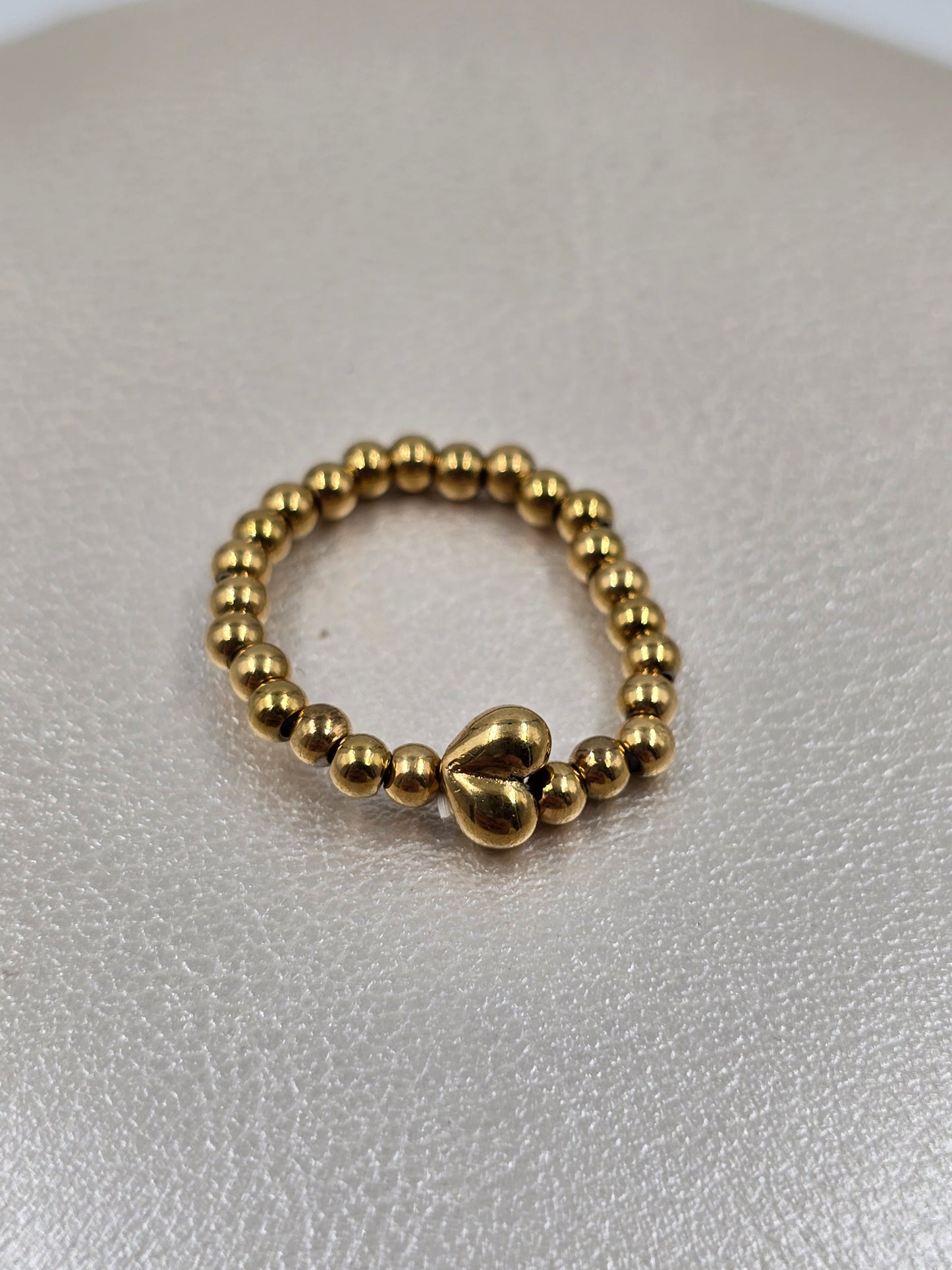 N - Stainless Steel Beads Rings