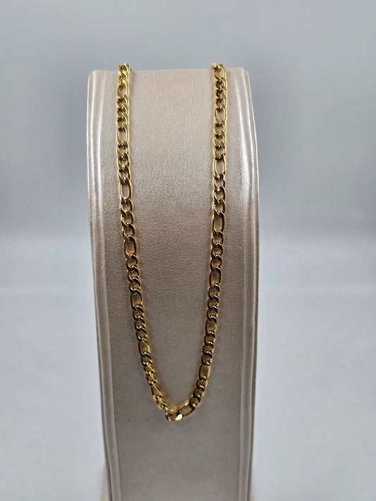 N - Stainless Steel Classic Chain Necklace