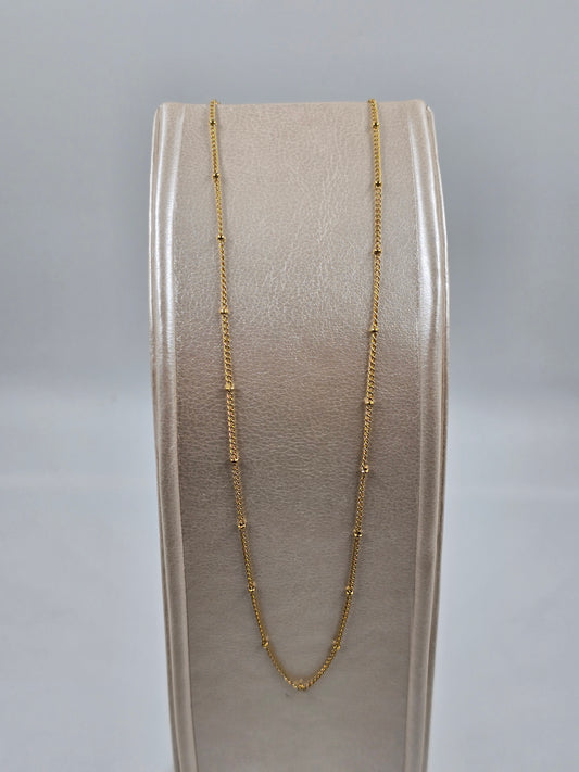 N - Stainless Steel Simple Necklace