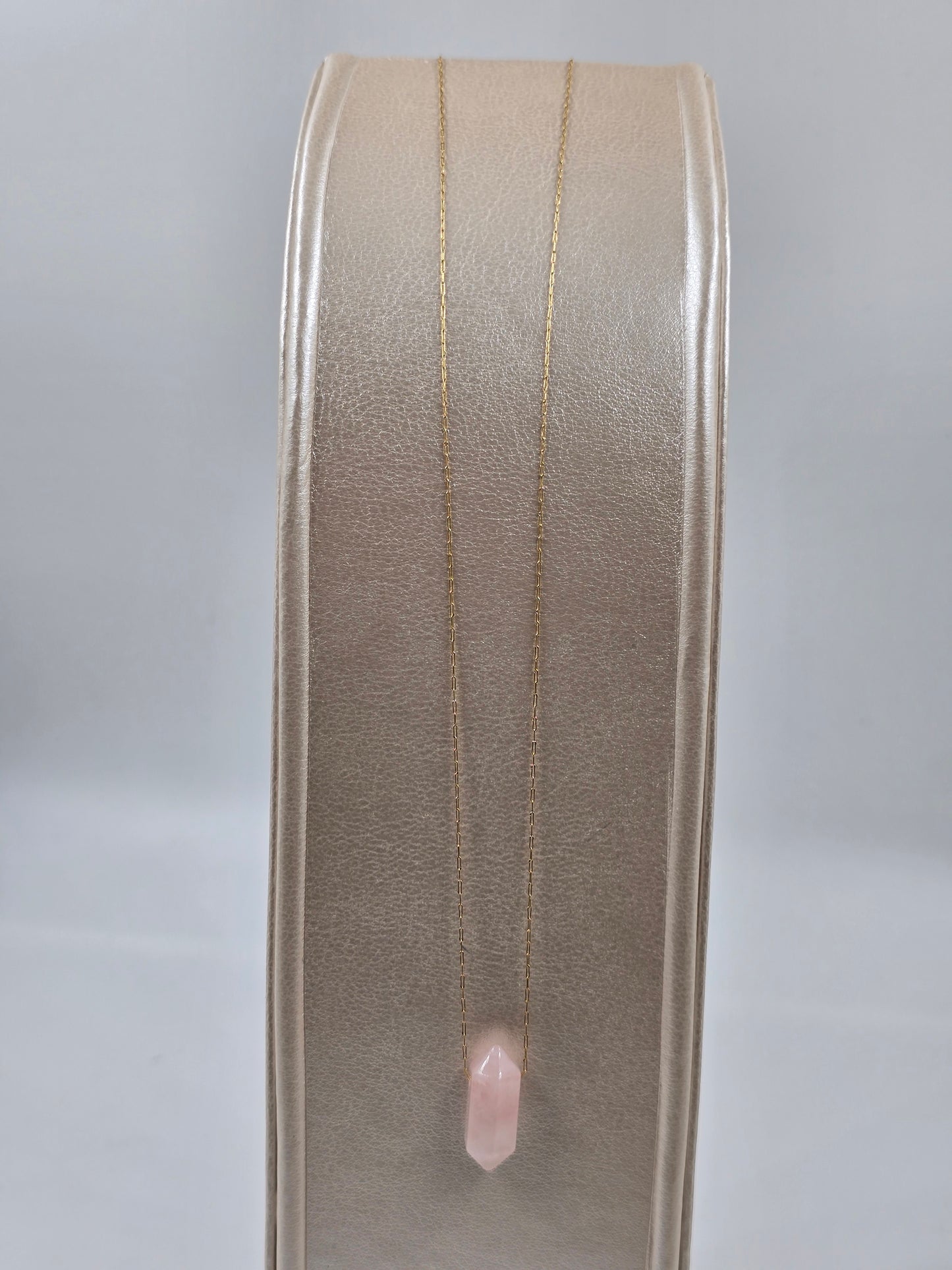 N - Fine Natural Stone Pendant Necklace