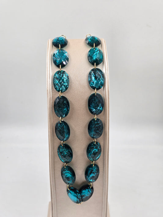 N - Turquoise Long Necklace