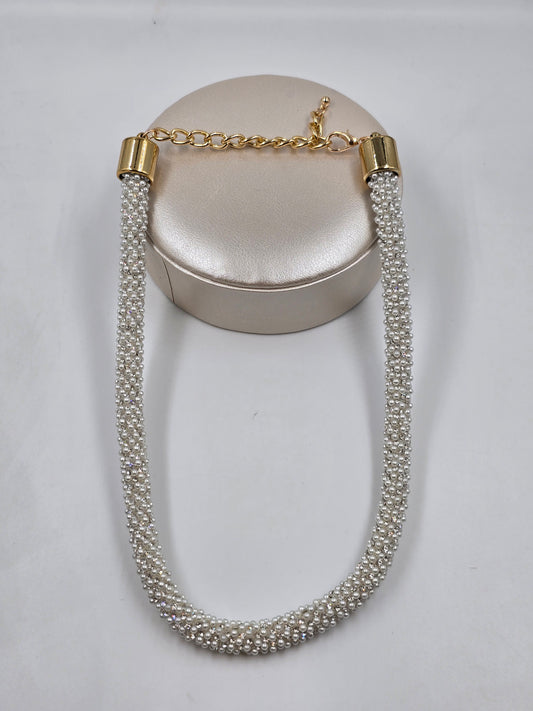 N - Statement Pearl Set