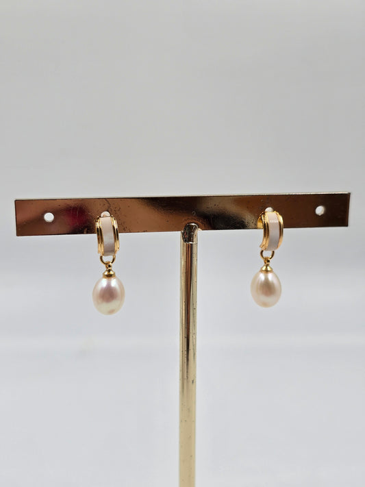 N - Simple Pearl Set