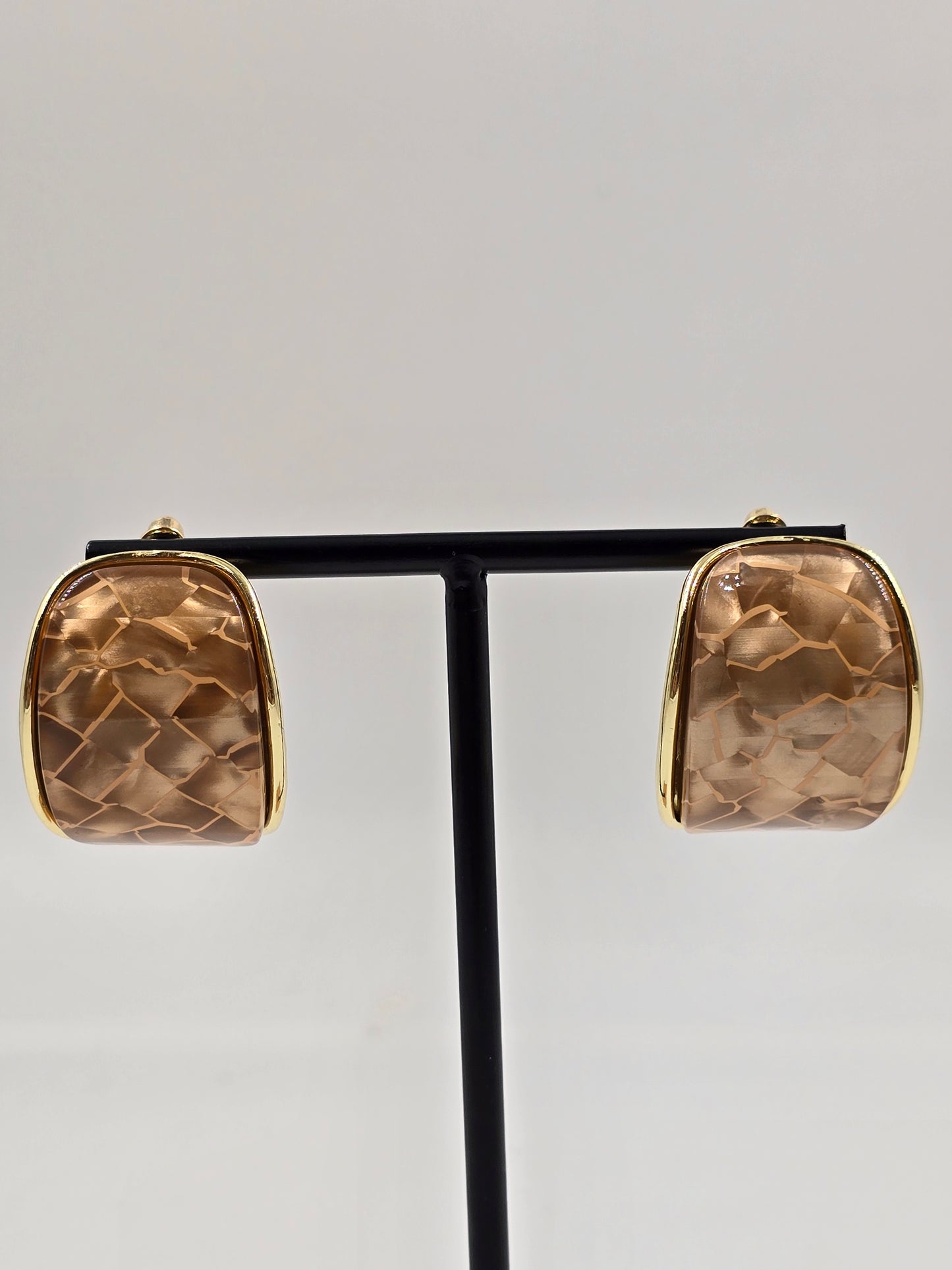 C - Golden Brons Earring