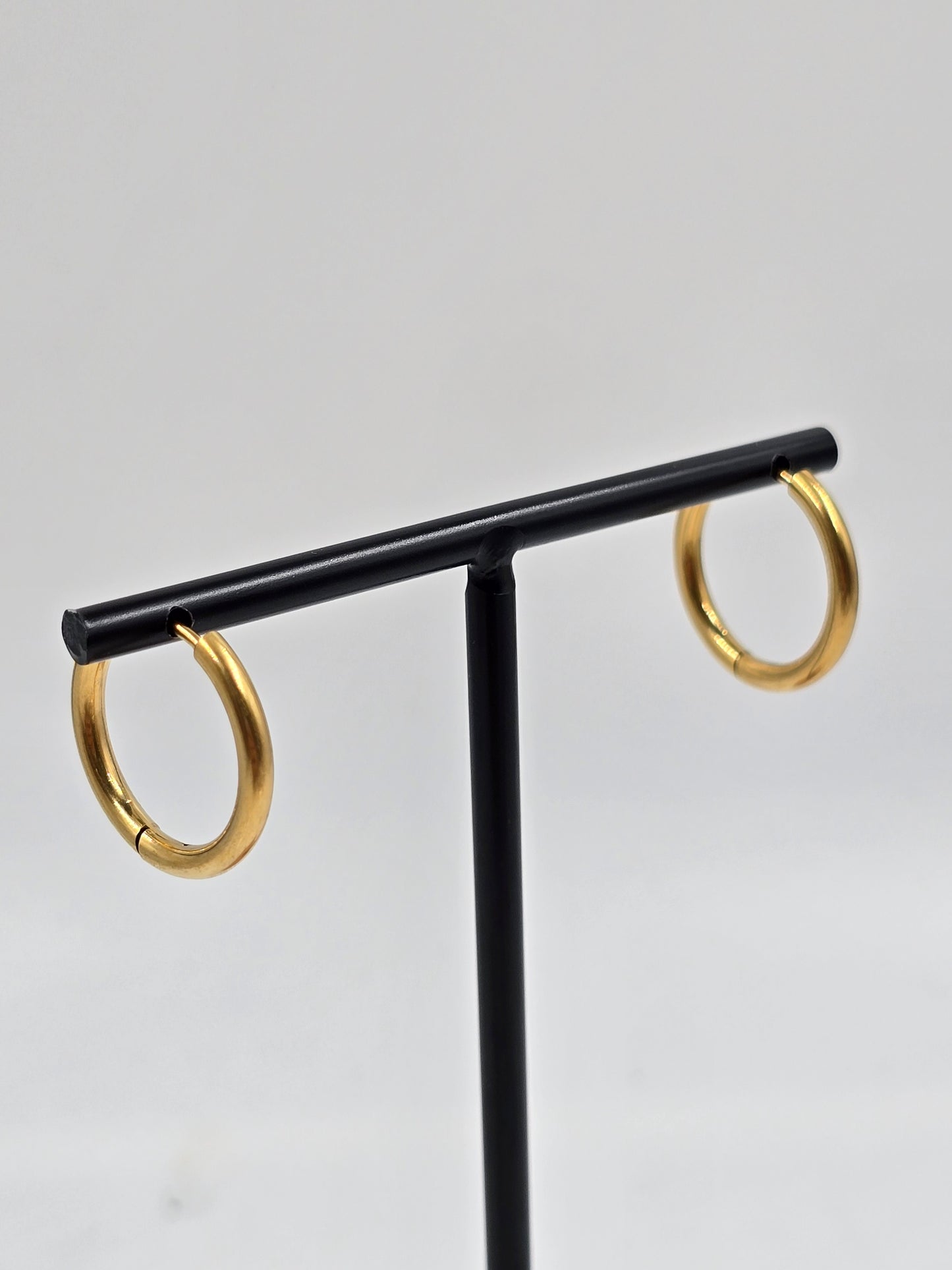 A - Stainless Steel Hoops