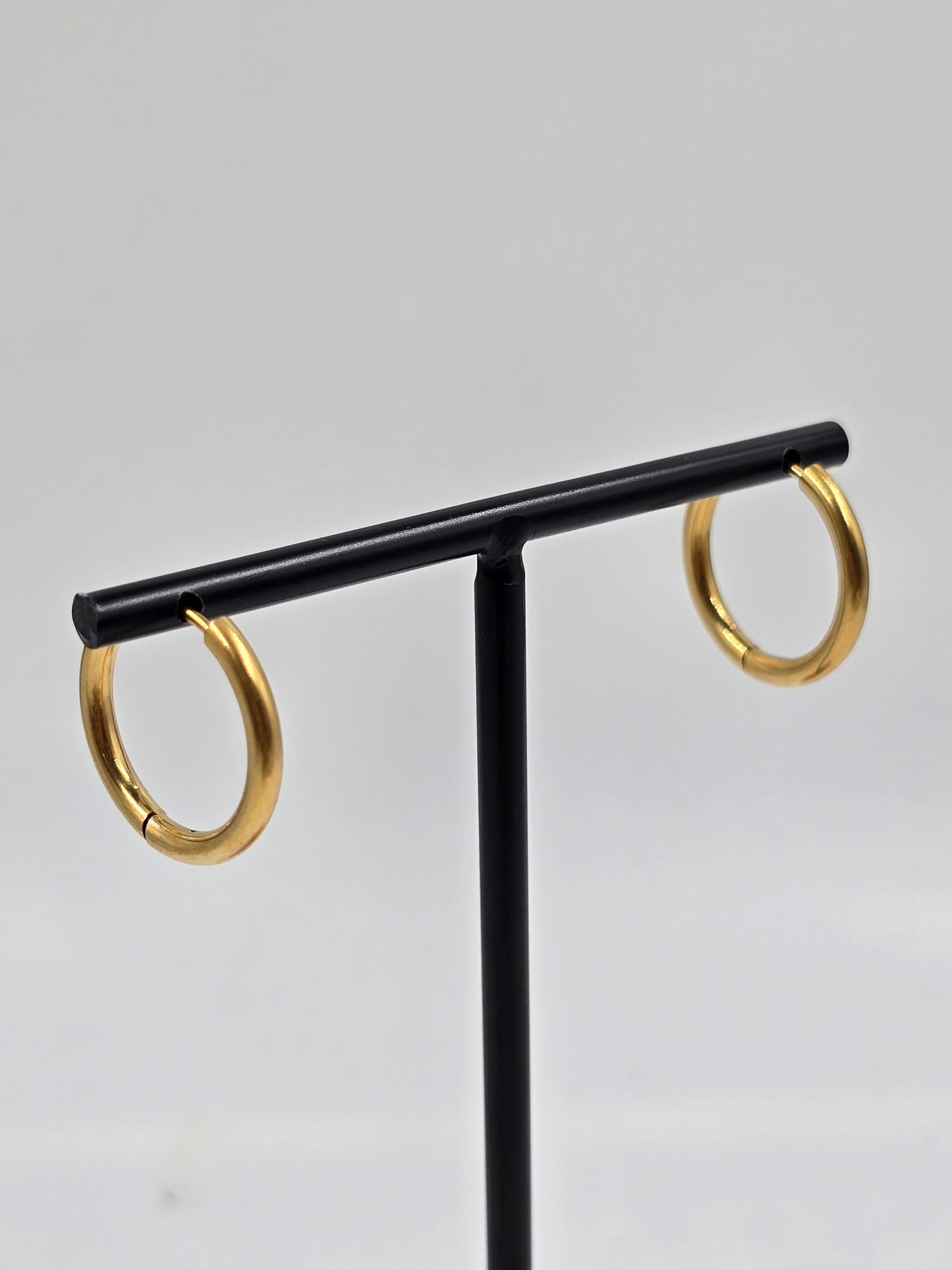 A - Stainless Steel Hoops
