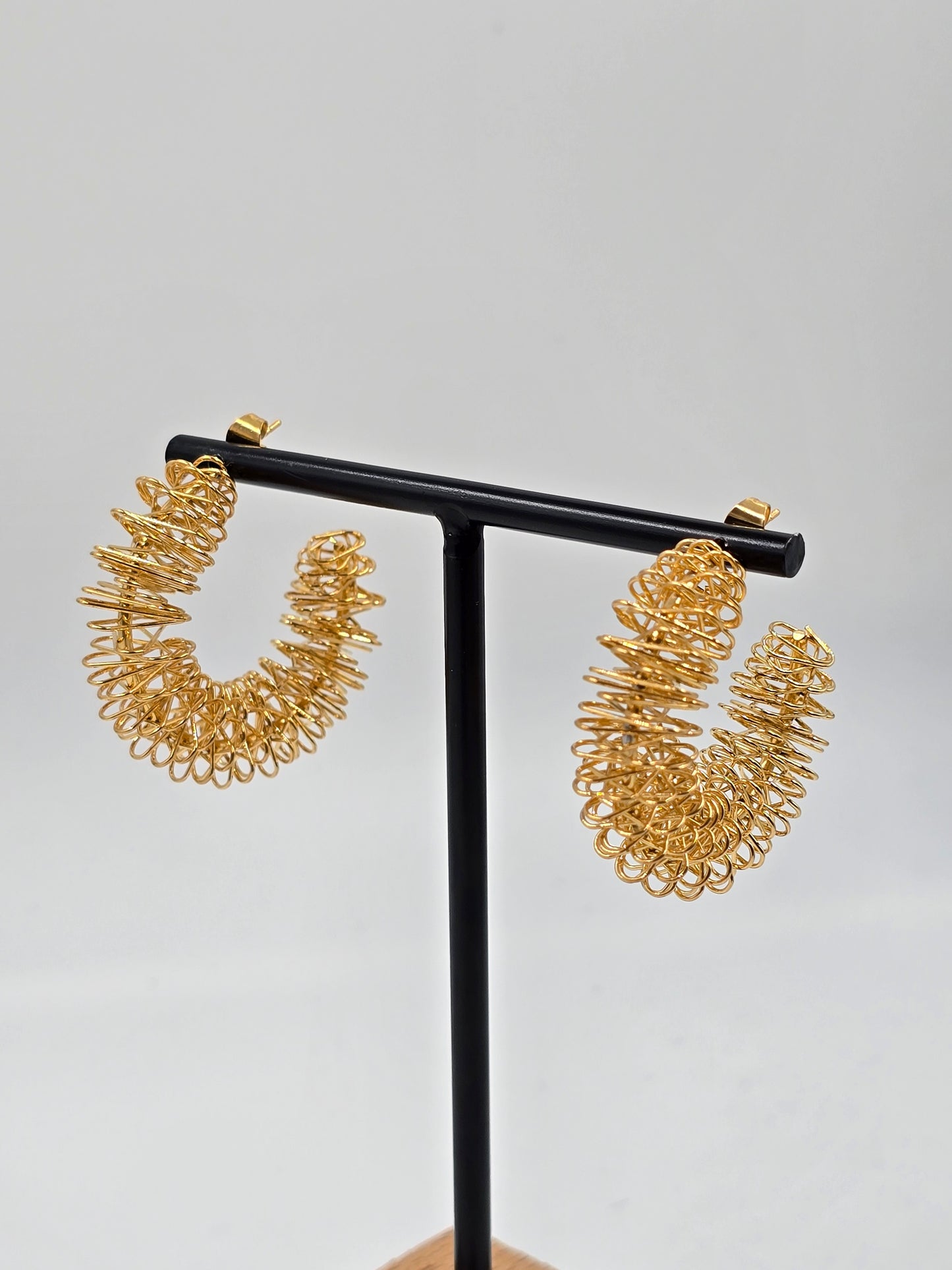 A - Golden Spring Earrings