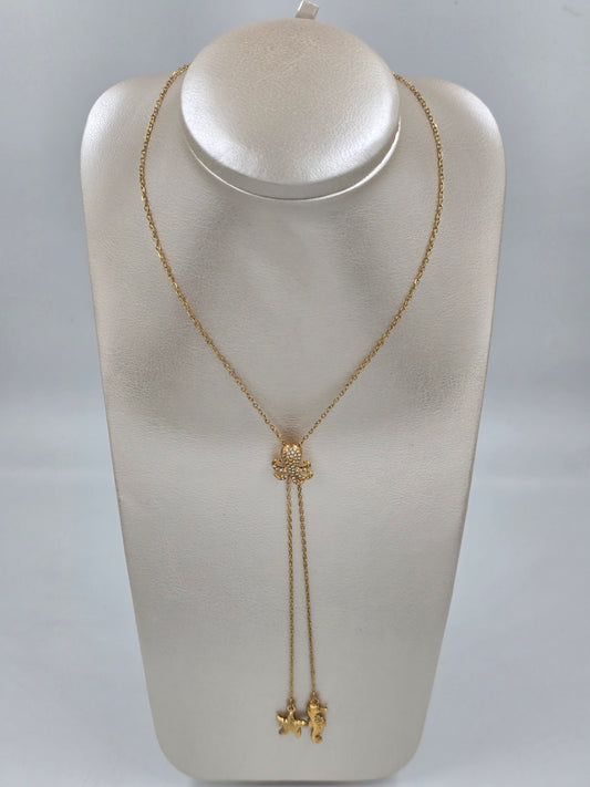 A - Golden Sea Animals Necklace