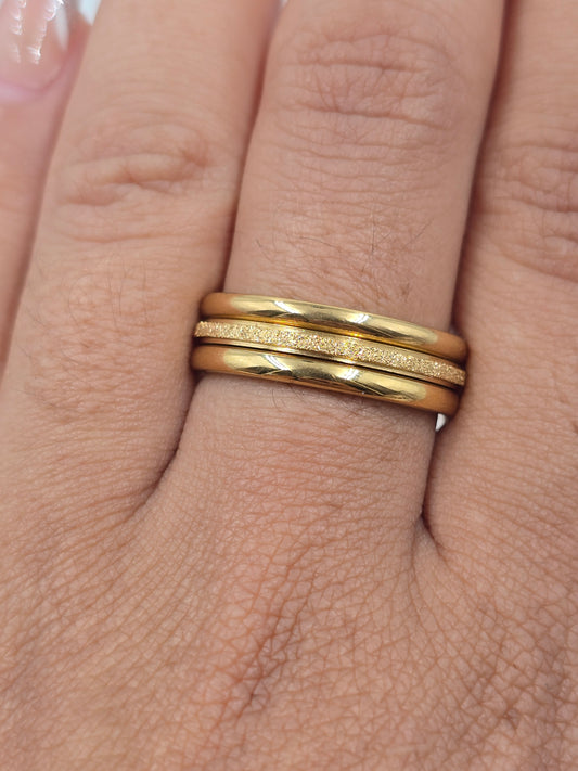 A - Three Golden Ring Set