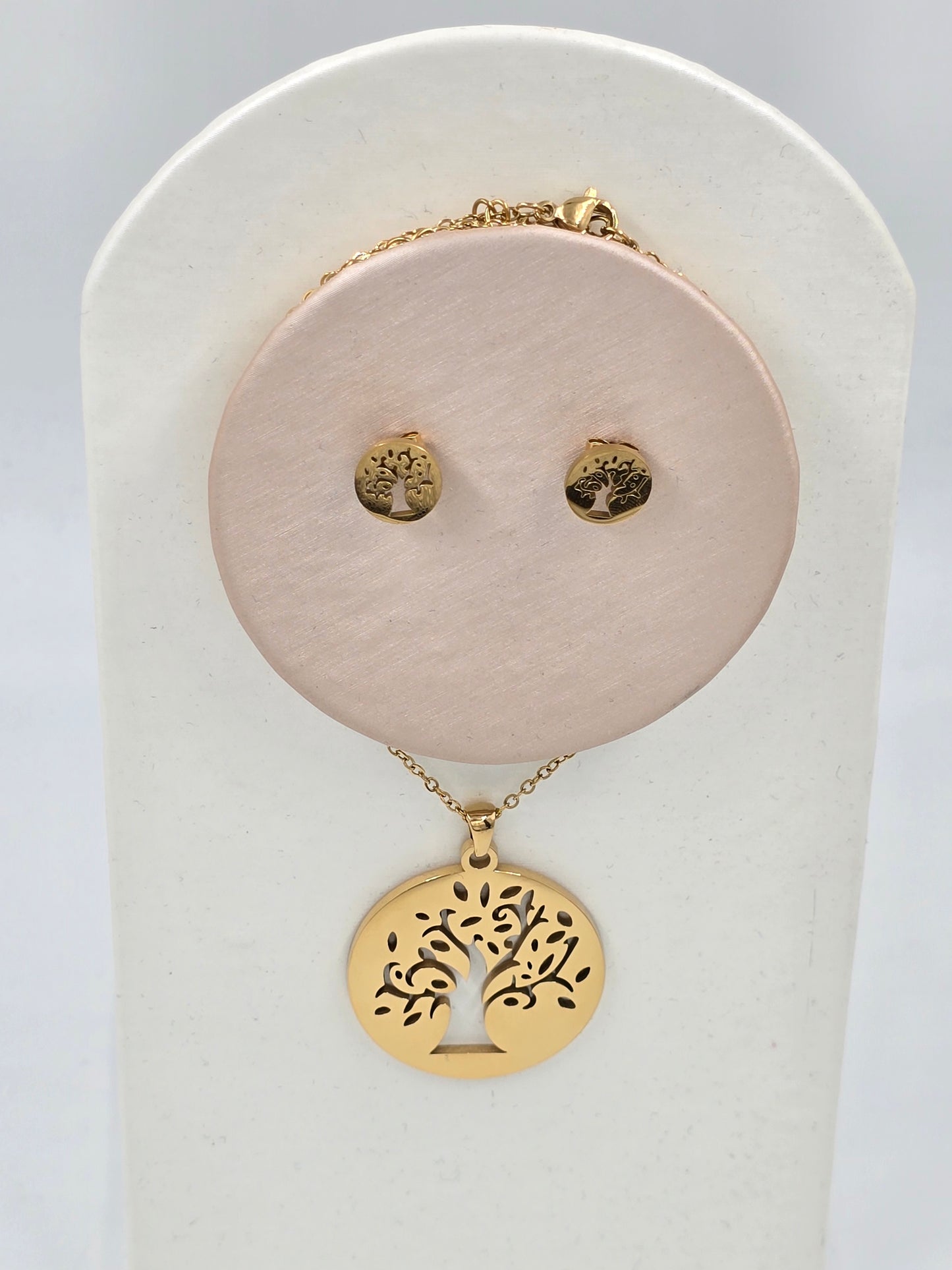 A - Golden Tree Set Stainless Steel