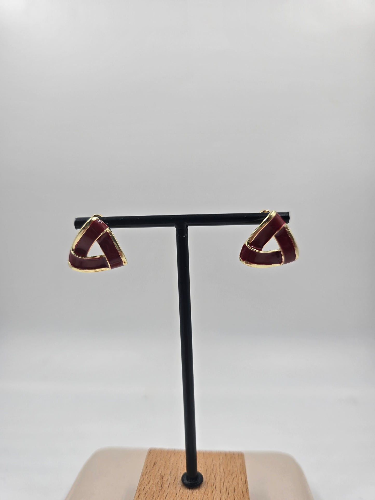 C - Triangle Earrings