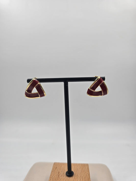 C - Triangle Earrings