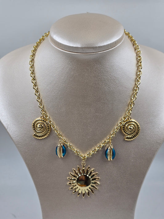 O - Golden Beach Vibes Necklace