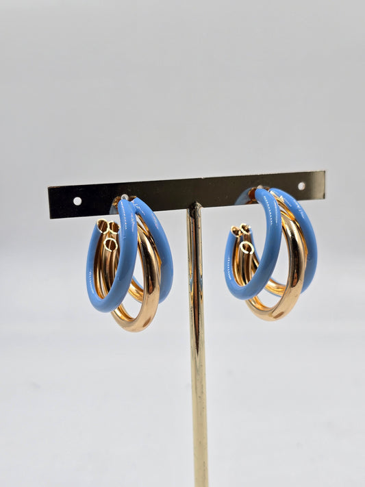 M - Three Layer Hoops