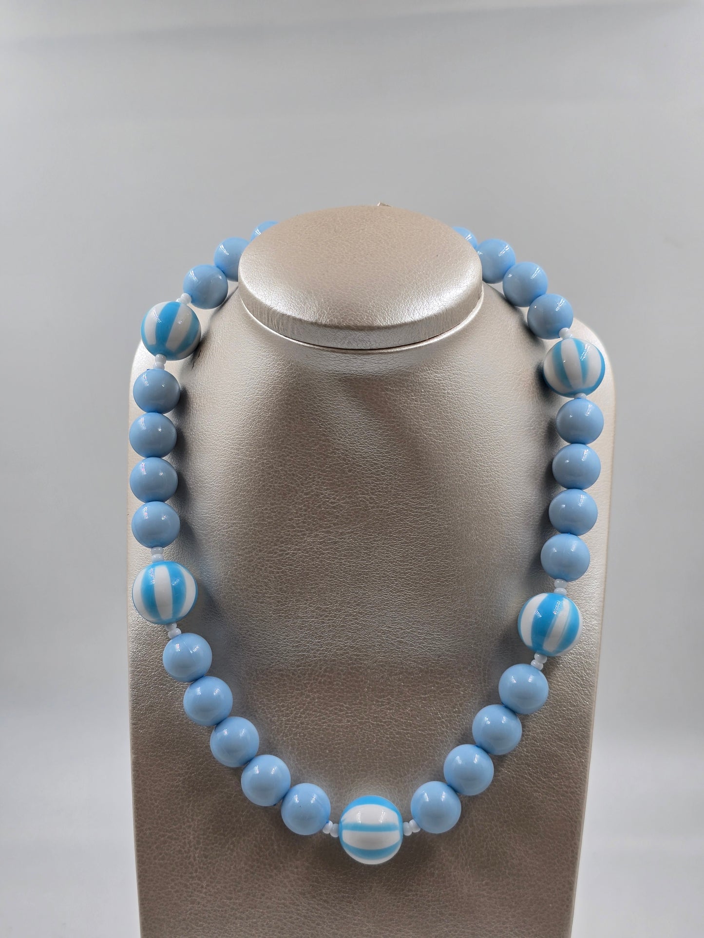 C - Blue and White Necklace