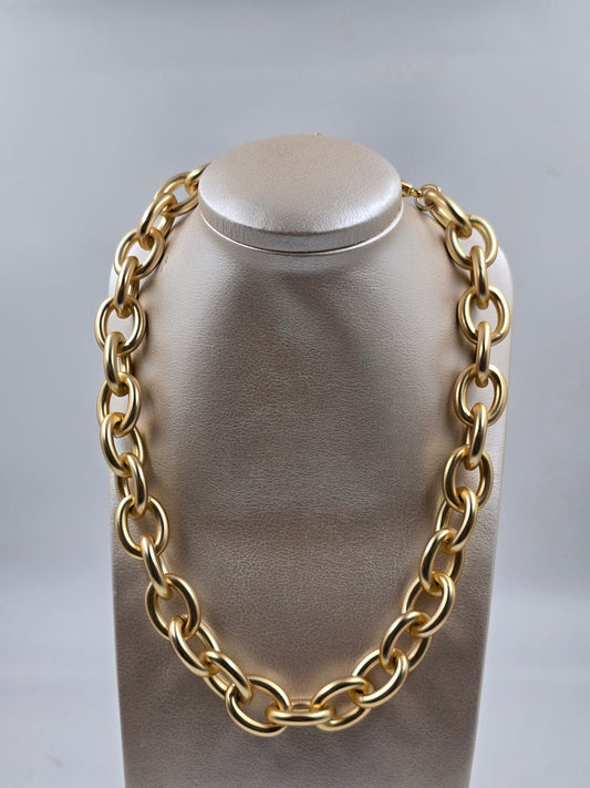 C - Gold Chain Necklaces