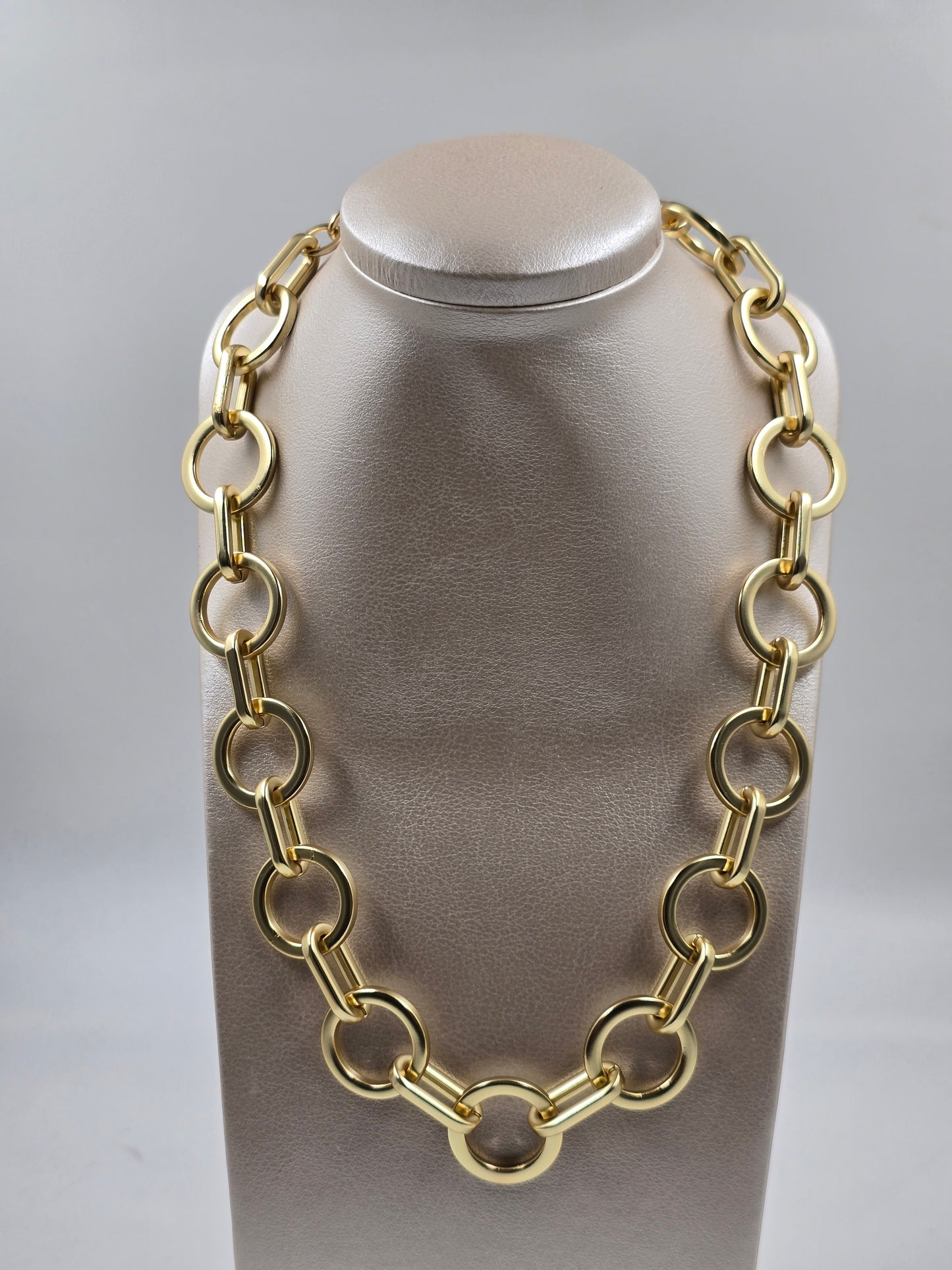 C - Gold Chain Necklaces