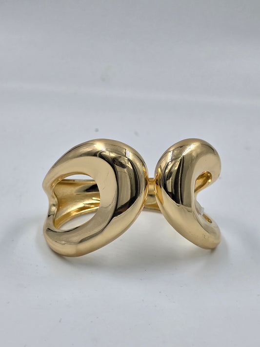 M - Chunky Golden Bangle