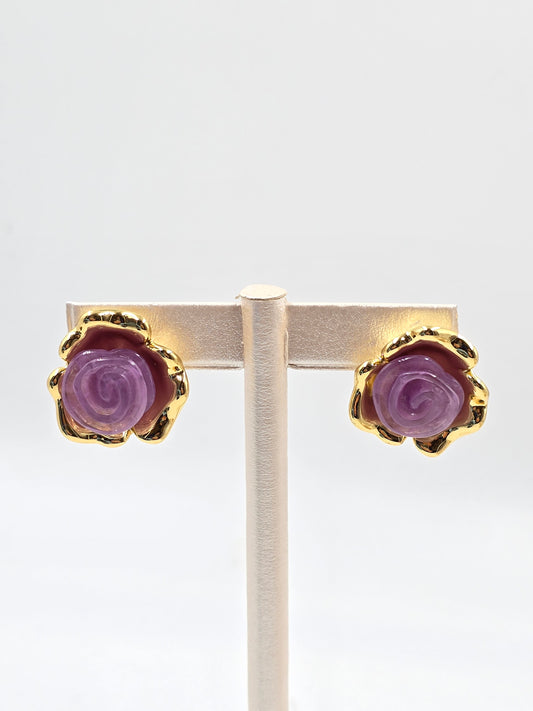 N - Pair of Rose Earring