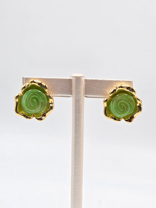 N - Pair of Rose Earring