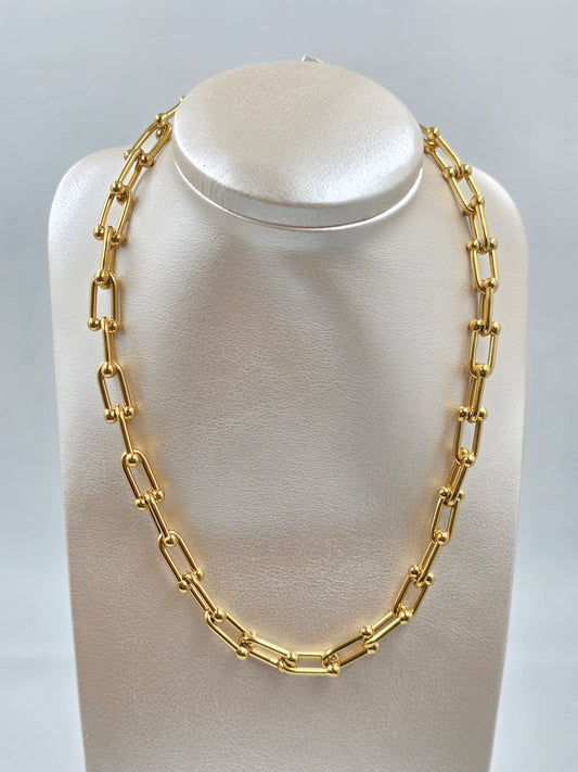 N - Stainless Steel Chain Necklace