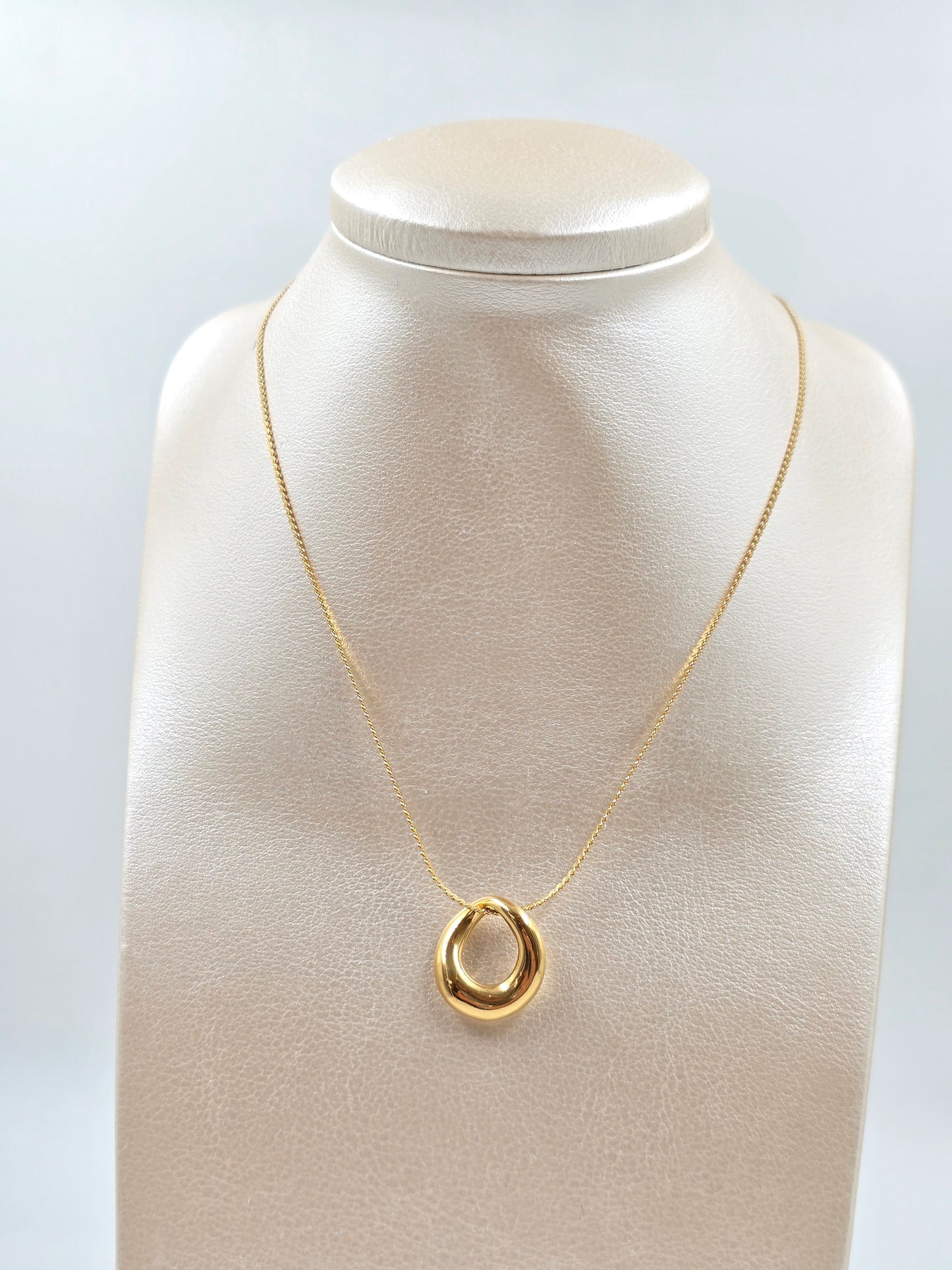 A - Oval Necklace
