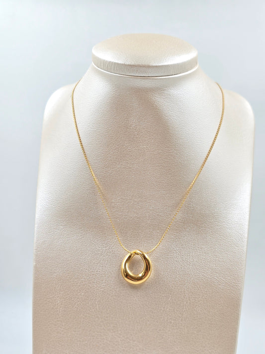 A - Oval Necklace