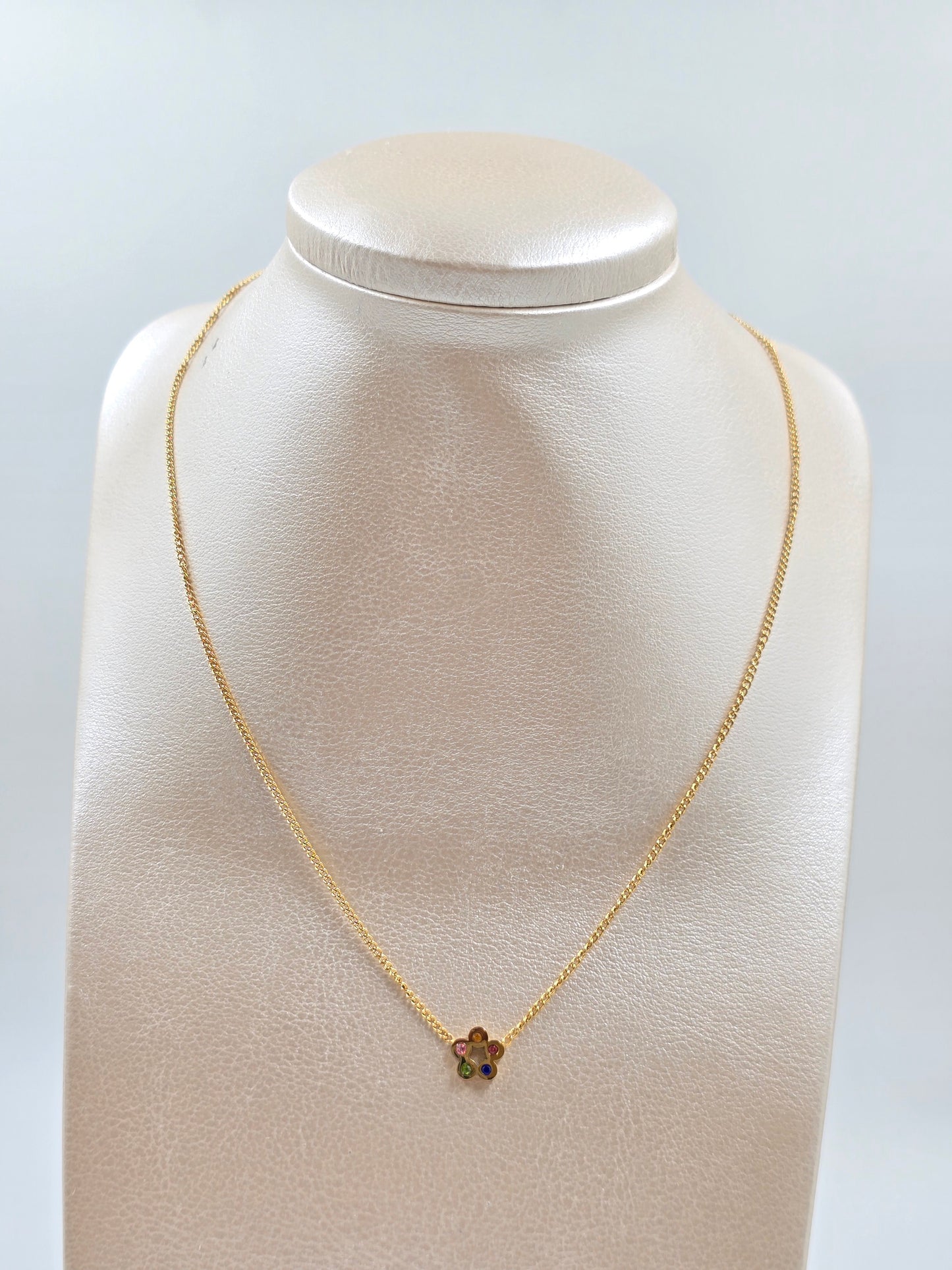A - Colorful Crcles Necklace