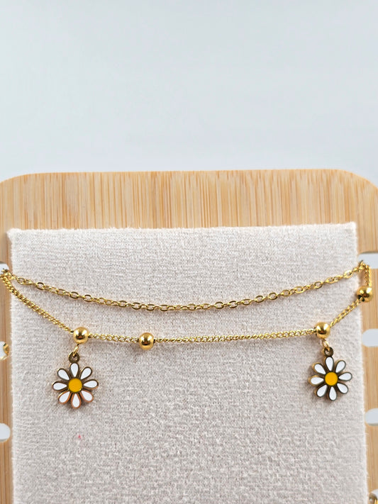 N - Ankle Bracelet + Bracelet