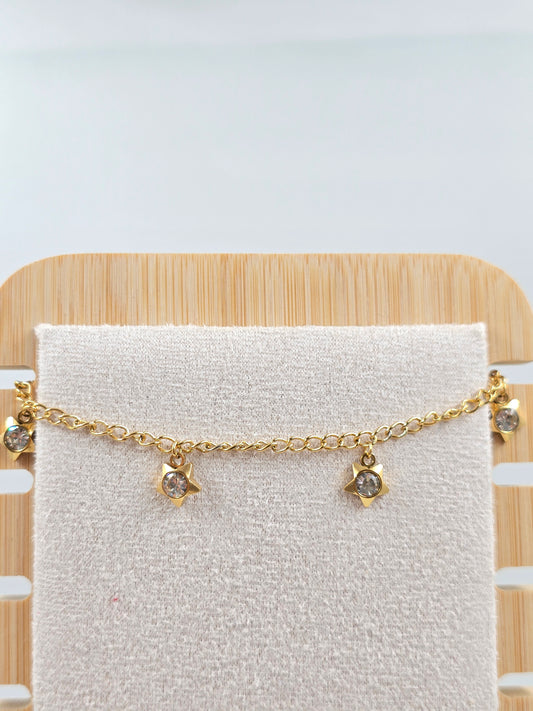 N - Ankle Bracelet + Bracelet