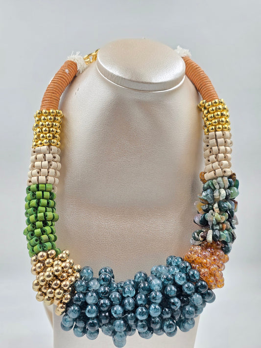 N - Bold Statement Necklace