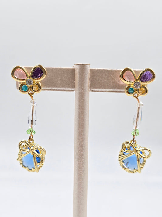 N - Cristal Art Earring