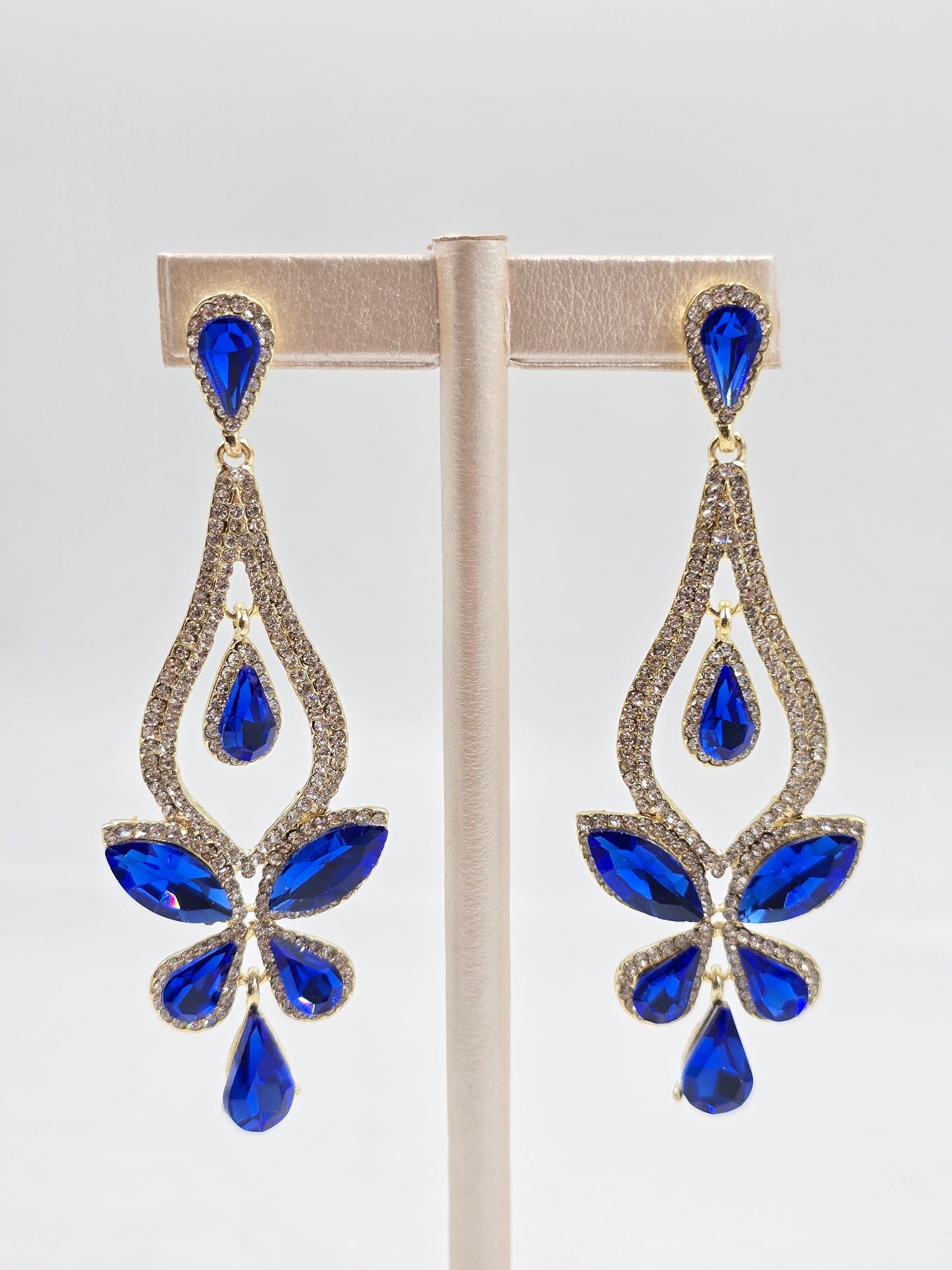 N - Blue Gala Earrings