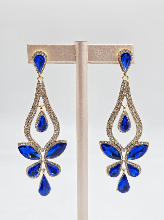 N - Blue Gala Earrings