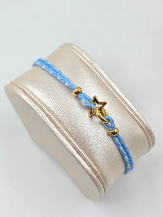 A - Stainless Steel Blue Bracelet