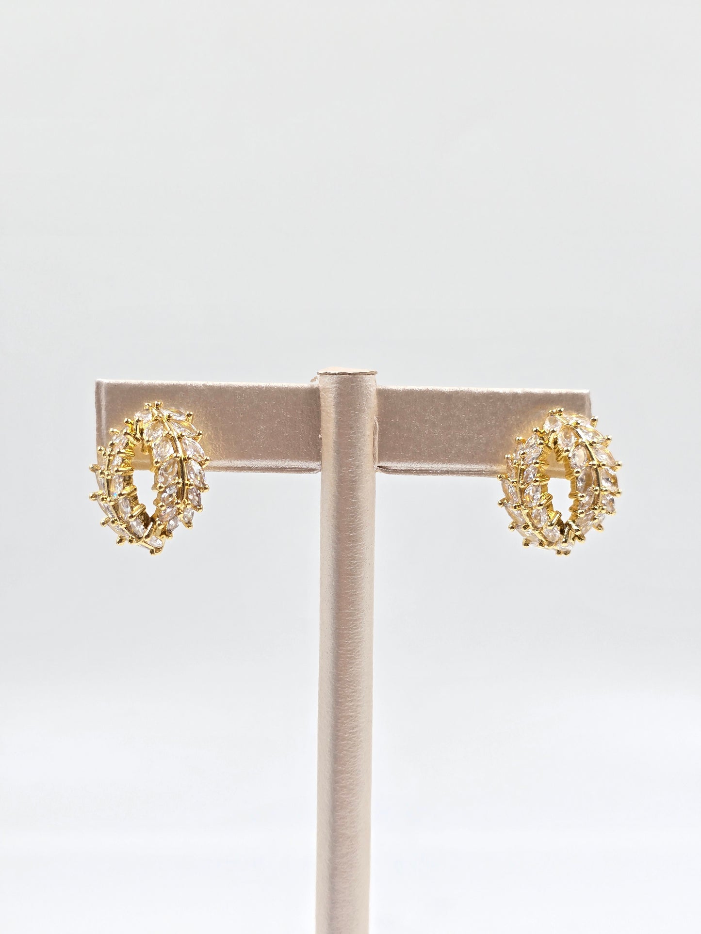 CR - Diamond Oval Earring