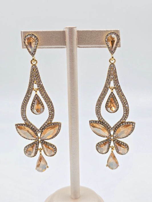 N - Brown Gala Earring