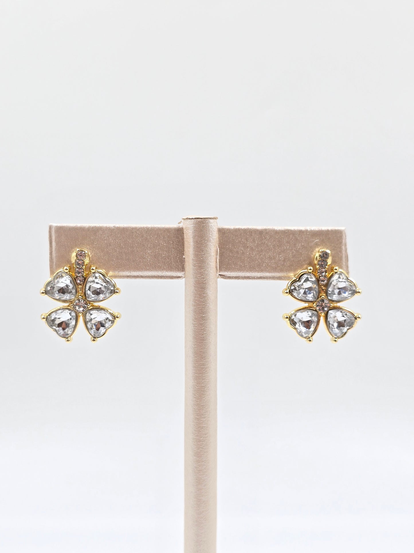 N - Clover Diamond Earring