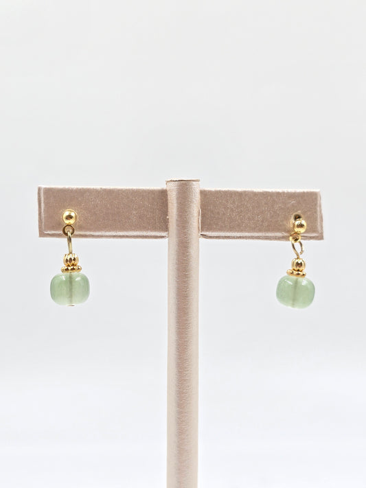 N - Sage Green Earring