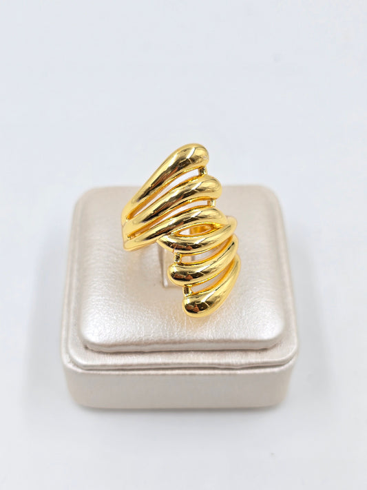 C - Gold Layered Ring