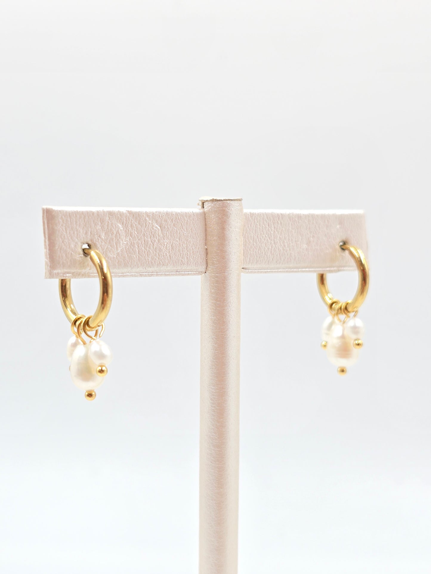 Small Natural Stone Earrings