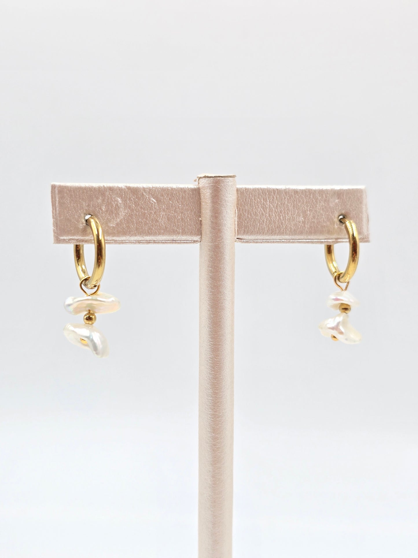 Small Natural Stone Earrings