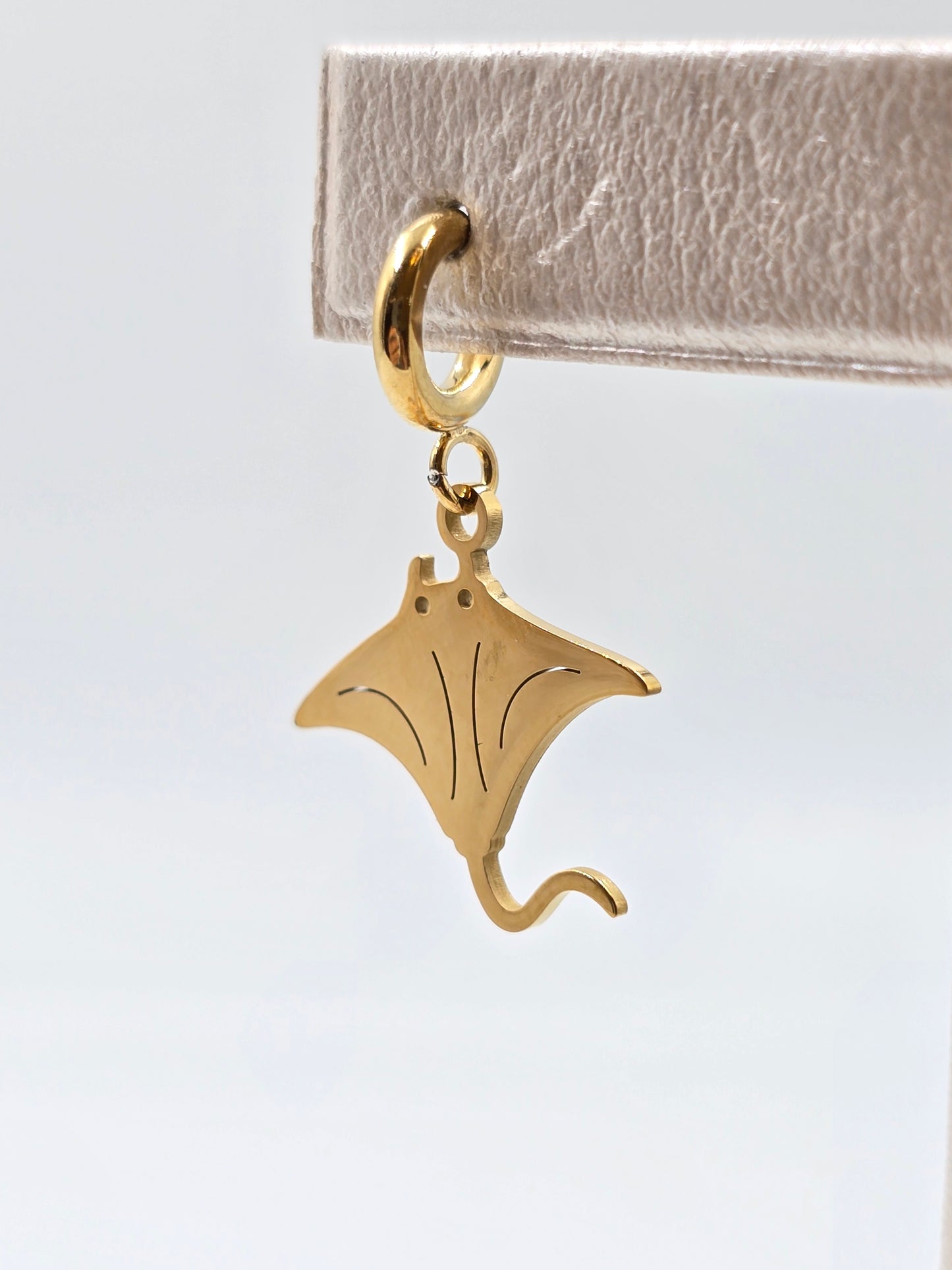 L Stainless Steel Charms