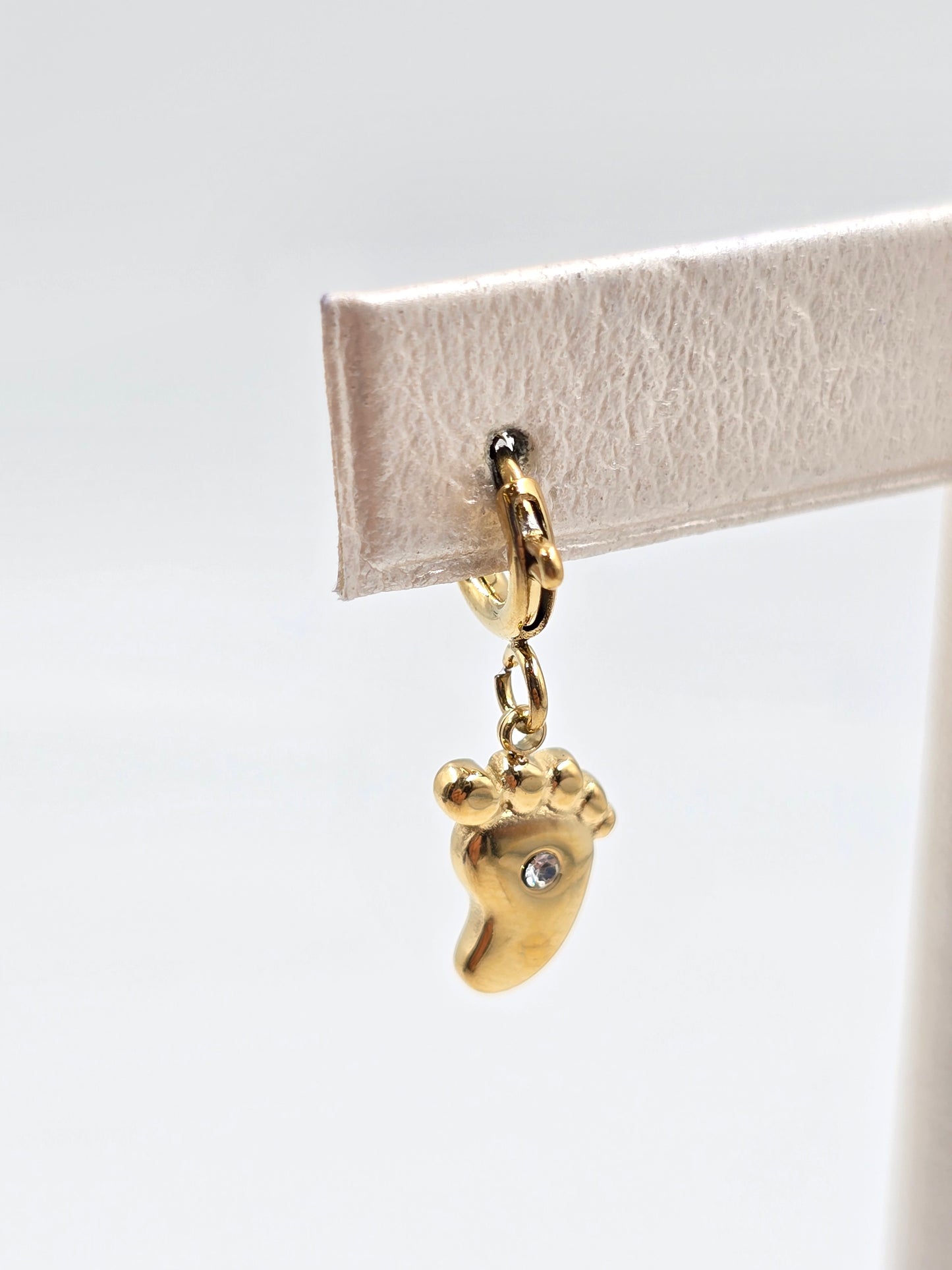 M Stainless Steel Charms