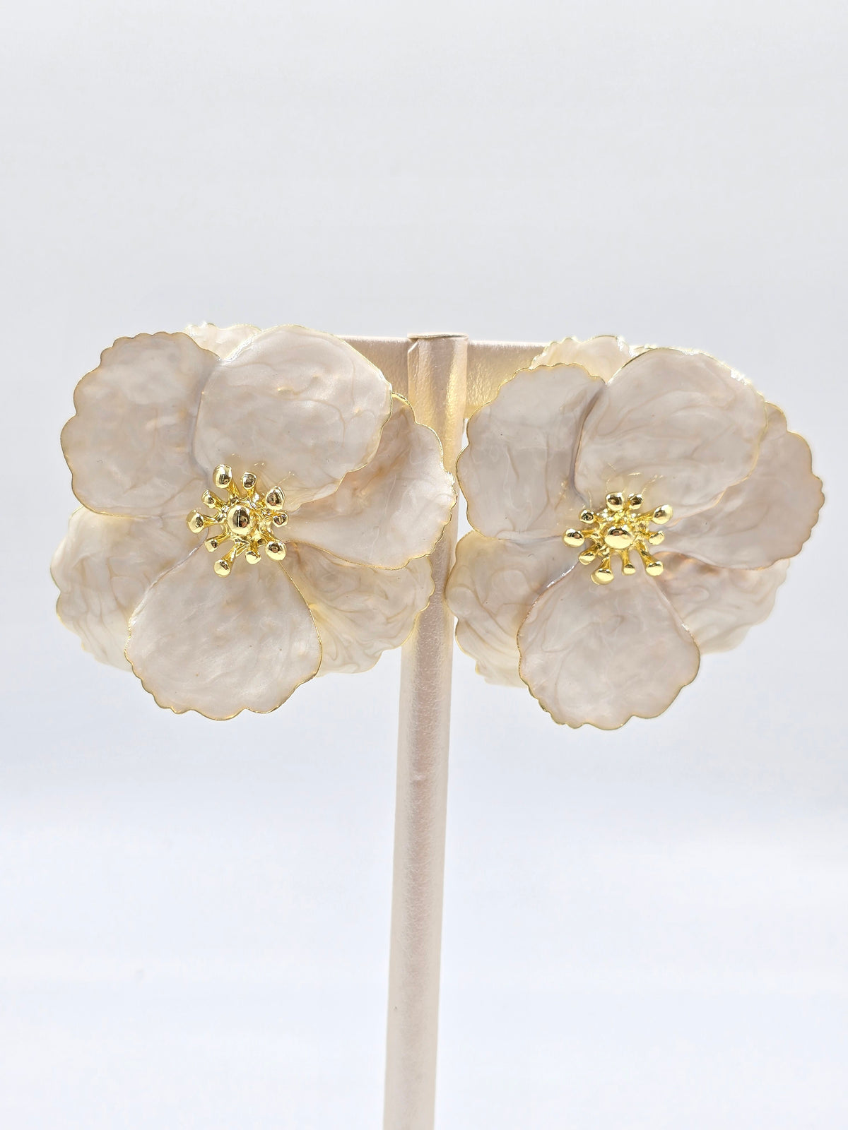 O - Colorful Blooms Earrings