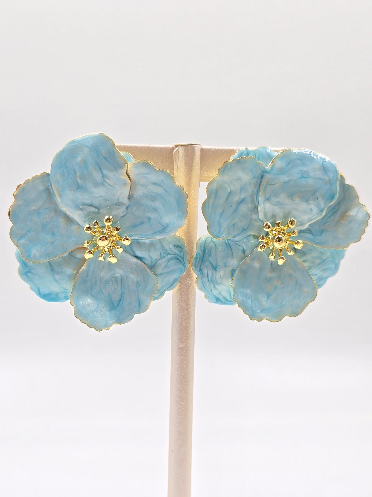O - Colorful Blooms Earrings