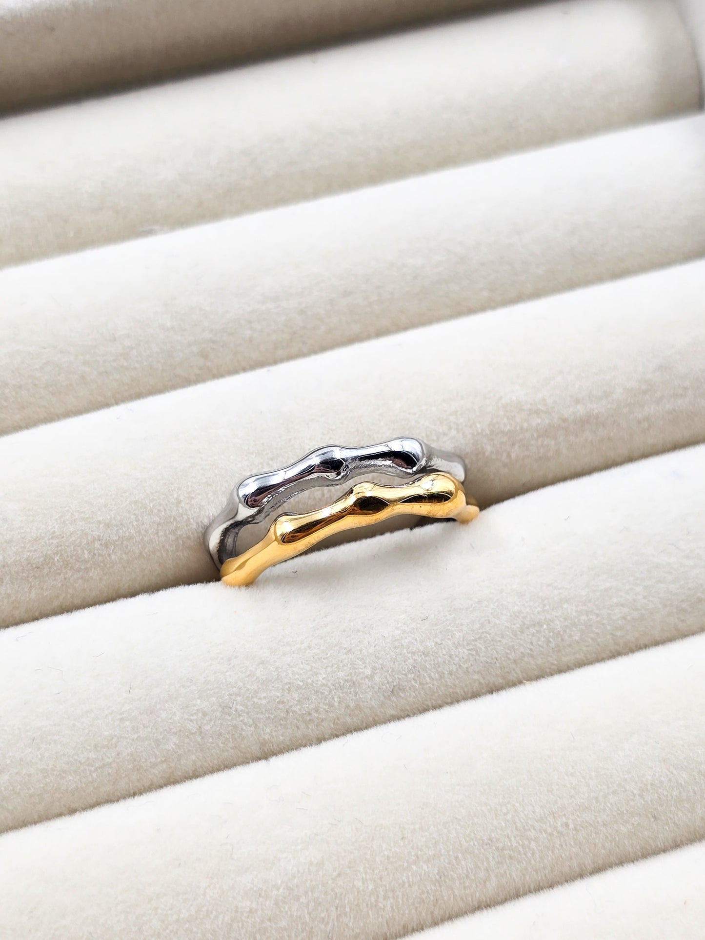 Stainless Steel Double Ring Design
