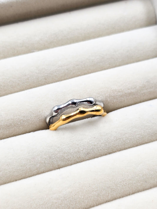 Stainless Steel Double Ring Design