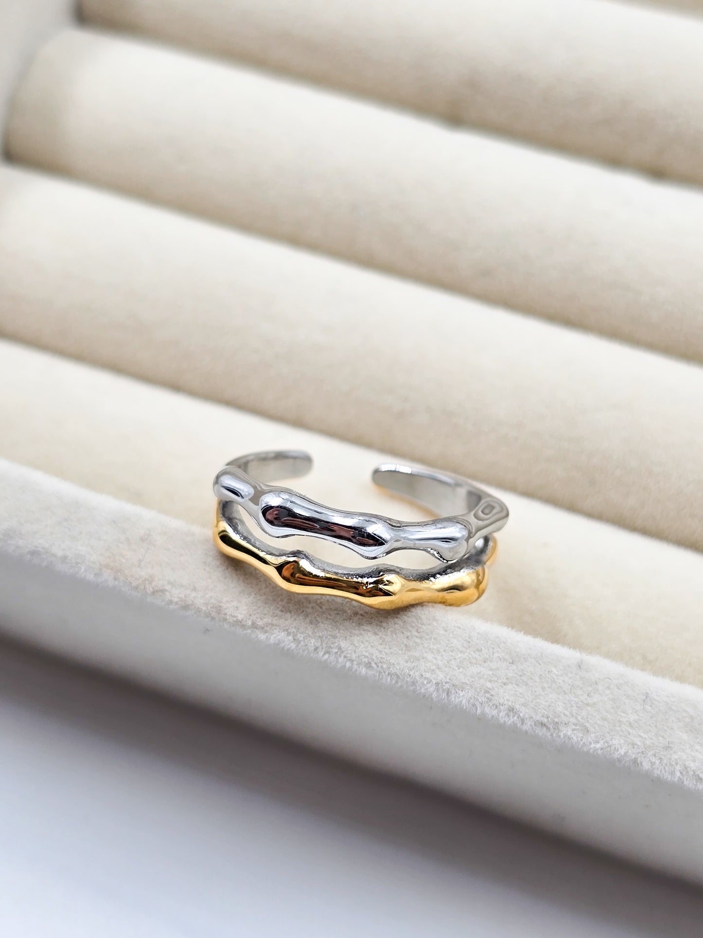 Stainless Steel Double Ring Design